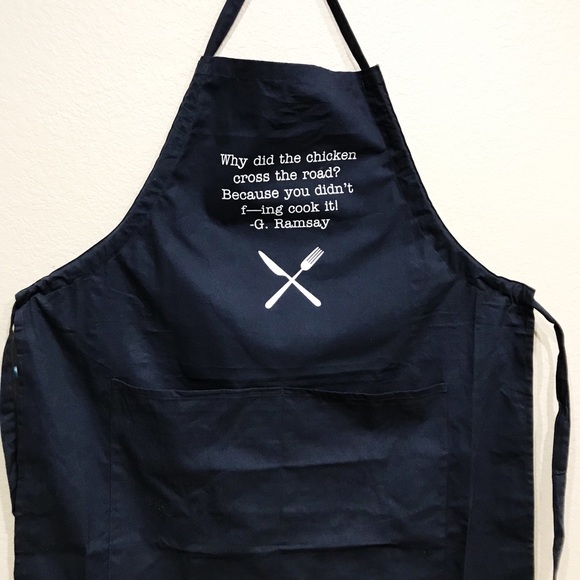 Brand New Adjustable All Size Gordon Ramsay Apron - Picture 3 of 3